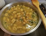 Foto del paso 5 de la receta: Gnocchi o Ñoquis de patatas con pollo, calabacín y salsa bechamel
