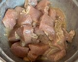 A picture of step 1 of Pancit Canton w/Crispy Pork.