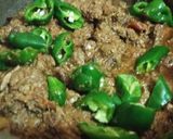 A picture of step 3 of Chicken kaleji.