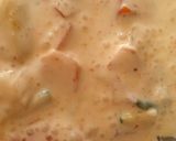 A picture of step 1 of Japanese cucumber,onion and tomato raita.