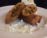 वेजिटेबल स्प्रिंग रोल (vegetable spring roll recipe in marathi) रेसिपी स्टेप 5 फोटो 