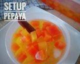 Foto langkah ke 4 dari resep Setup pepaya.