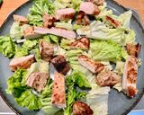 A picture of step 3 of Chicken Caesar Salad.