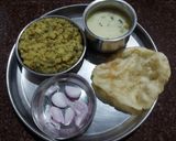 A picture of step 8 of Moong dal & rice khichdi.