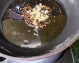 A picture of step 3 of Stir-fried Red Rice and Veggies.