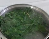 Foto langkah ke 1 dari resep Tumis Bunga Pepaya Daun singkong Teri.
