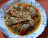 Foto del paso 6 de la receta: Alubias blancas con bacalao y verduras en olla rápida