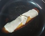 Foto del paso 5 de la receta: Plátano con queso y bocadillo al sartén