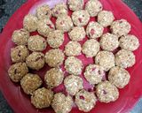A picture of step 13 of Rose 🌹 & Makhana Dry Fruits Ladoo (sugar - free) (Vrat Special).