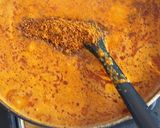 A picture of step 9 of Paneer Kolhapuri masala.