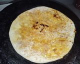 A picture of step 3 of White butter peanut paratha.