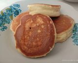 Foto langkah ke 11 dari resep Souffle Japanese Pancakes.