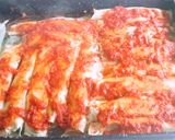 Foto del paso 6 de la receta: Canelones de espinaca con salsa Blanca y roja!