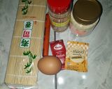 Foto langkah ke 1 dari resep Sushi Telur (ala anak kos).