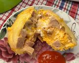 Foto langkah ke 3 dari resep Omelete kukus.