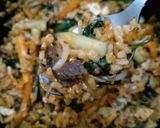 Foto langkah ke 5 dari resep Dolsot Bibimbab.