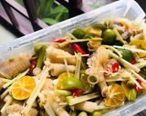 Hình bước làm 5 của món Chân gà sả tắc
