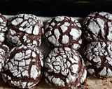 Foto del paso 4 de la receta: Galletas craqueladas de chocolate