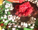 Foto del paso 18 de la receta: Paella valenciana de carne, albóndigas y verdura variada