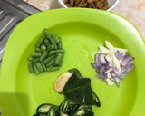 Foto langkah ke 1 dari resep Tempe orek cabe ijo.