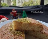 A picture of step 11 of Semolina Cake.