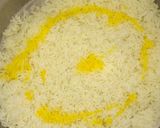 A picture of step 4 of Chicken Tikka biryani & crispy chicken pieces.
