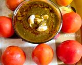 A picture of step 4 of Creamy Palak Paneer.