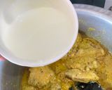 A picture of step 7 of Mughlai chicken.