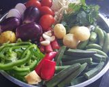 A picture of step 1 of Mixed veggies curry.