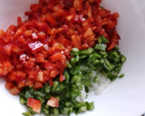 Foto del paso 1 de la receta: Trempó con pimiento rojo