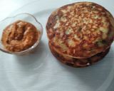 A picture of step 11 of Bun Dosa Kerala Style with Chutney.