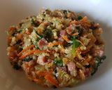 Foto del paso 3 de la receta: Quinoa saludable con jamón