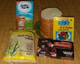 Foto langkah ke 5 dari resep Puding Roti Tawar Coklat.