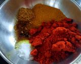 A picture of step 1 of Spicy Mango Pickle.