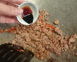 รูปขั้นตอนการทำที่ 4 ของ ข้าวกะเพราเนื้อสับ-ไข่ดาว