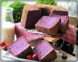 Foto langkah ke 7 dari resep CHIFFON TARO aka Ubi Ungu Super Soft Moist Fluffy.