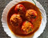 স্টাফড টমেটো কারী (stuffed tomato curry recipe in Bengali) রেসিপি ধাপ - 8 ছবি
