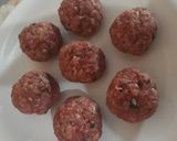 Foto del paso 2 de la receta: Albóndigas con crema y puré mixto