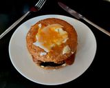A picture of step 8 of My Black Pudding, Sausage & Poached Egg Sesame Seeded Bagel 🥰.