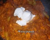 Une image de l'étape 5 de Poulet Curry Madras.