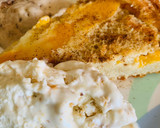 Foto del paso 9 de la receta: Bizcocho fit de melocotón con dos helados/cheesecake de melocotón