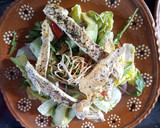 Foto del paso 3 de la receta: Ensalada de lechuga y pollo 🥗🍗