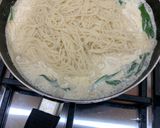صورة لخطوة 5 من وصفة إسباغيتي بالسبانخ والروبيان