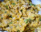 A picture of step 4 of Soya chunks and potato filled appam recipe.