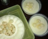 Foto langkah ke 1 dari resep 31. Pudding Tahu Longan.