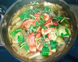 Hình bước làm 3 của món Canh Cải Chua Nấu Thịt Bò