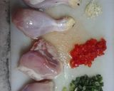 Foto del paso 1 de la receta: Patas y muslos con verduras