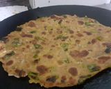 A picture of step 7 of Spring onion paratha.