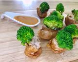 Hình bước làm 8 của món Chậu bông cải xinh