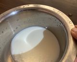 A picture of step 2 of Sabudana Kheer with Yakult.